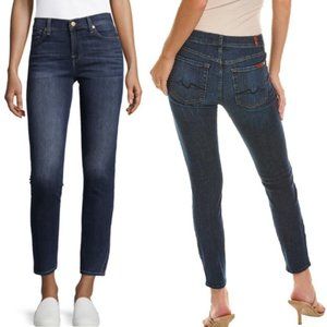 7 for all Mankind Cropped Gwenevere Jeans